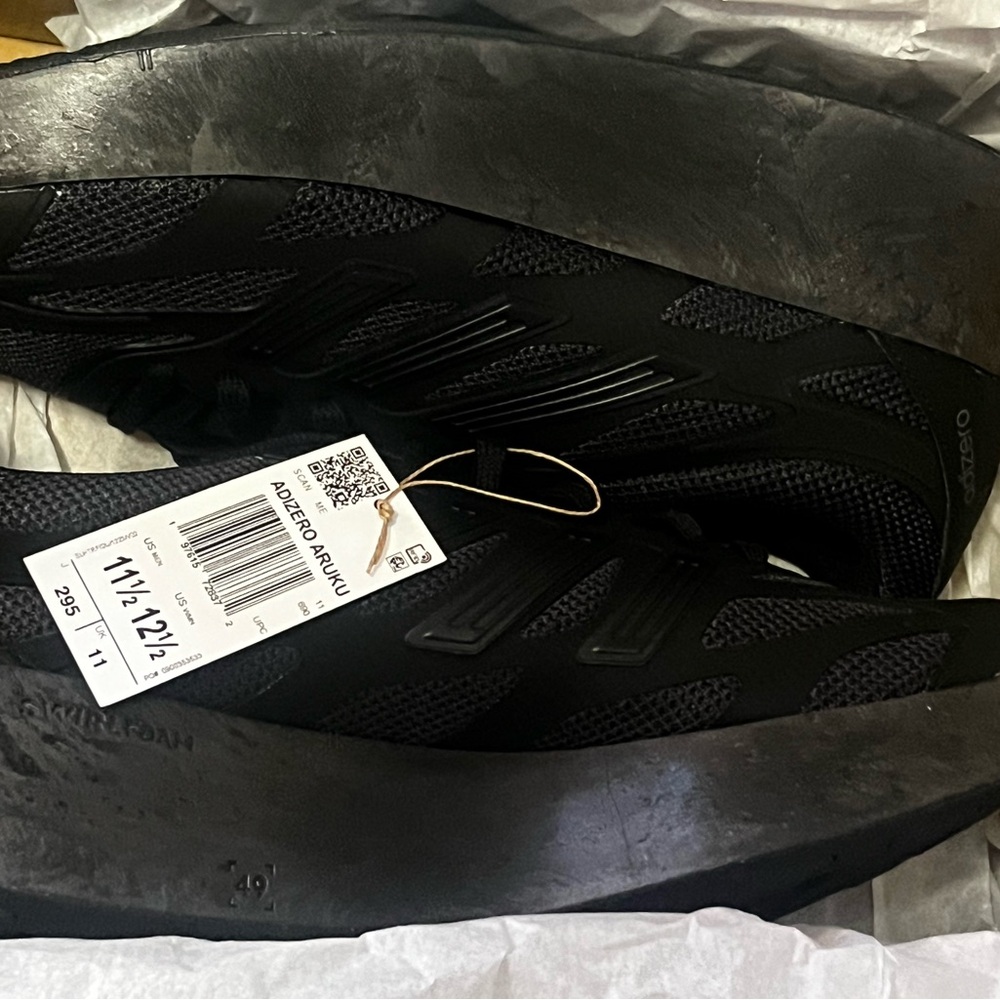 Adidas Men's Black Sneakers